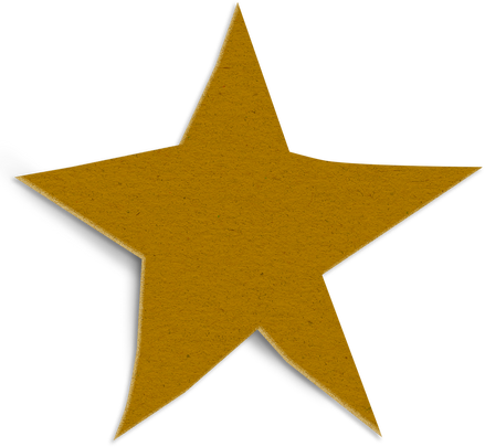 Abstract Paper Cut-Out Star